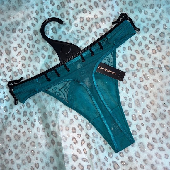Ann Summers | NWT | "Harmonious" thong - teal - Picture 4 of 7
